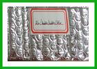 Pure Aluminum Foil Sided Bubble Wrap Insulation High Efficiency