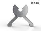 Aluminum Bracket Adjustable Vesa Monitor Stand Rotation No Shaking Bottom Non Slid