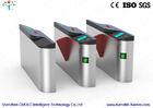 Bi-directional Subway Turnstile With Ticket System , High Speed Subway Gate