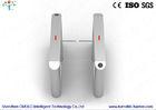 Waist Height Security Flap Turnstile Barrier Gate for Pedestrian Passing