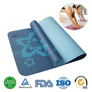 Wholesale ECO Health Exercise TPE Yoga Mat Sport Floor Mats For Gym