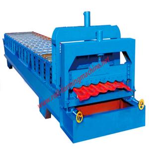 Glazed Tile Roll Forming Machine
