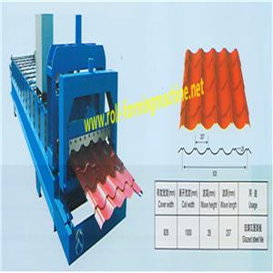 Steel Tile Roll Forming Machine