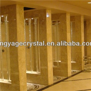 Round Glass Pillars