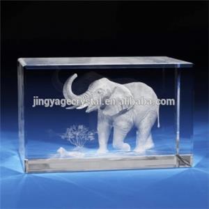 Elephant 3D Crystal