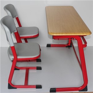 Mold Plate Double School Desk