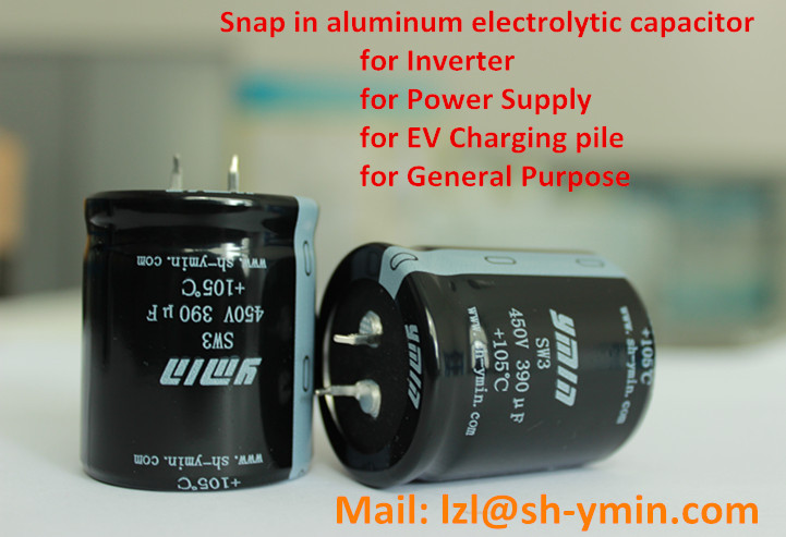 ESW3 YMIN Horn Type Snap-in Aluminum Electrolytic Capacitor 47000uf for Low Voltage Inverter