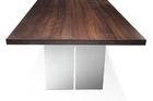 Modern Style Solid Wooden Walnut Dining Table Simple Design For 4