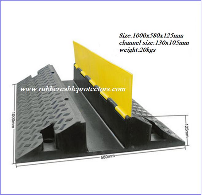 rubber cable protector 4 channel