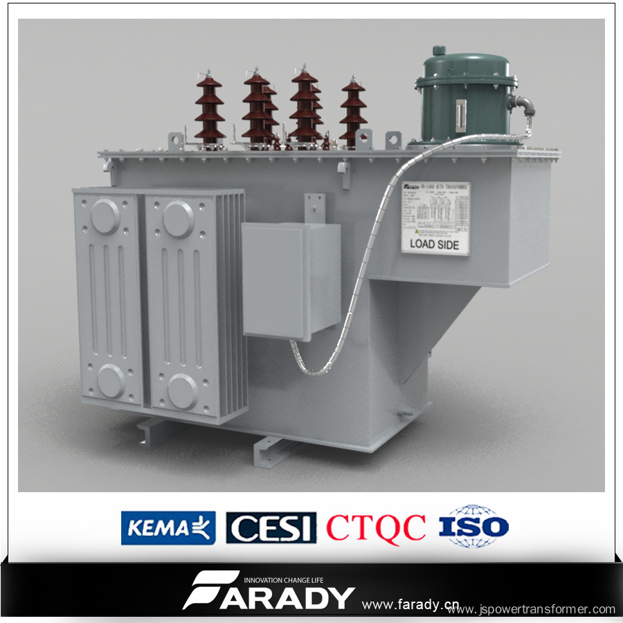 oil immersed pole mounted 3 phase automatic voltage regulator