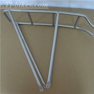 Titanium Bicycle Rear Rack Hand Brushed