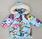 Warm Casual Ladies Clothing padded winter jacket printed overcoat