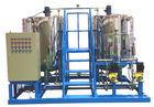 Ammonia Chemical Dosing Skid , Dosing Chemicals Water Treatment With Metering Pumps