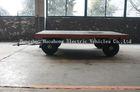 Broad Damping Trailer Multi Purpose Blue / Yellow 1t For Short Distance Transport