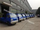 Single Cab Electric Platform Truck 36V Battery Power 1000kg With Blue
