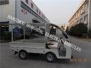 No Pollution Flatbed Delivery Truck Flexible Steering 36V Battery Voltage