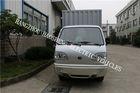 Single Cab Electric Cargo Truck 2000kg Flexible Steering With Stainless Plate