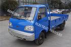Single Cab Electric Platform Truck 5t Load Capacity With Hydraulic Steering System