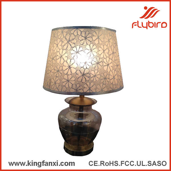 decorative glass  table lamp