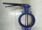 Zero Leakage Wafer Gearbox Operated Butterfly Valve 12& acute;& acute; For Petrochemical Processing