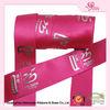 38mm Hot stamping ribbon With Silver Foil Printed Logo baby shower favor ribbons
