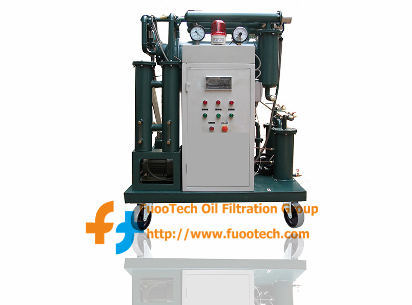 Series ZY Small Portable Single-Stage Vacuum Transformer Oil Recycling Plant