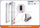 Bank Airport Security Machines 6 Zones With Sound And LED Alarm , Police Metal Detectors