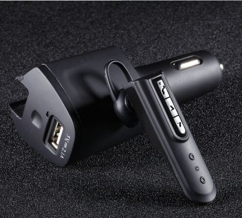 2016 Hot Sale 2 in 1 Car Charger With Bluetooth Headset