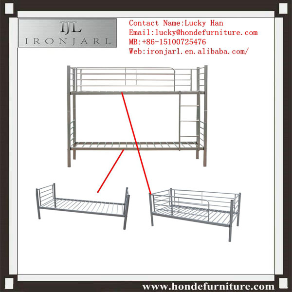 heavy duty metal bunk bed for Doha with EN747