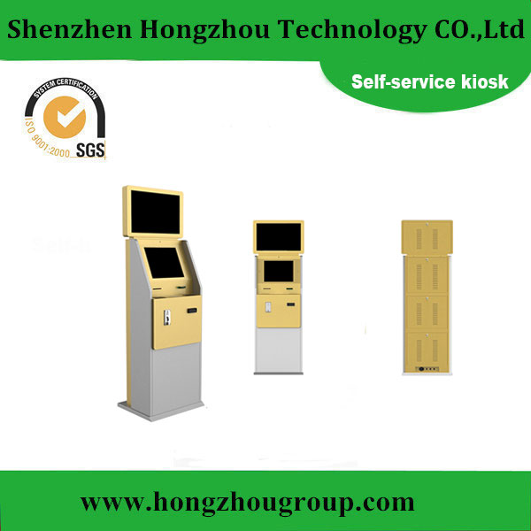 Powder-coated Self-service Kiosk with Keyboard
