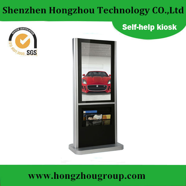 65 Inch Floor Stand Touch Screen Self-service Terminal Kiosk
