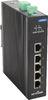 Dinrail Unmanaged ethernet 5 port switch ,  Industrial Level - 4 design 0.55Kg 5 port unmanaged giga
