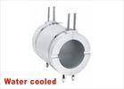 Cast aluminum heater band water cooled