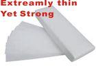 20.5X7CM Depilatory wax strips white extreamly thin strong yet 100 strips per poly pack
