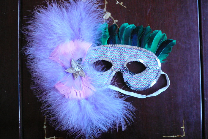feather masks - Made in China 1102.6
