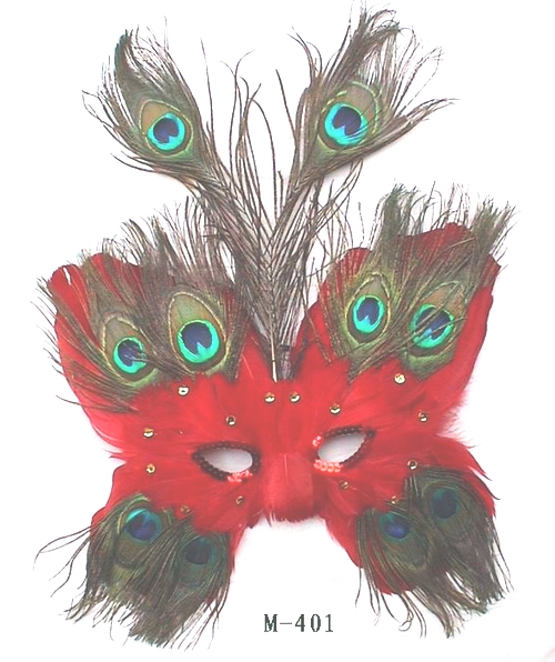 feather masks - Made in ChinaM-401
