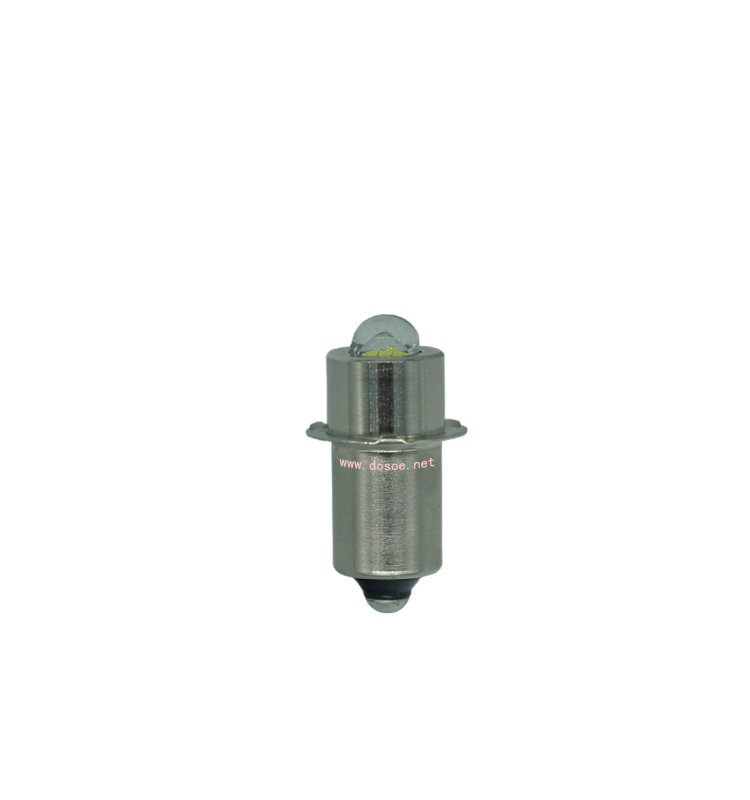 180degree beam angle 1w LED bulb for 6V LED flashlight/lantern/headlamp