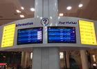 Full Color Airport Scrolling Message Signs , LED Text Message Sign For Advance Passenger Information