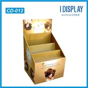 Customized Made In China Cardboard Counter Display Standing For Retailing Stores