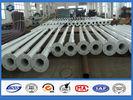 Octagonal Galvanized White Powder Coated Street Lighting Pole 3mm Thickness
