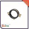 EPDM Rubber Lined Split Pipe Clamp Quick Release Carben Steel Material