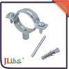 Professional Durable Metal Pipe Clips Tube Saddle Clamp With Hanger Bolt