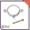 Standard Metal Pipe Strap Steel Galvanised Tube Clamps Fittings Rivet Type
