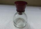 Delicate Glossy Surface Wooden Lids Obconical Dark Brown 44 X 46mm