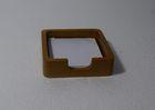Painted Artistic Wood Crafts , Eco - Friendly Note Maple Box 97mm x 97mm x 25mm