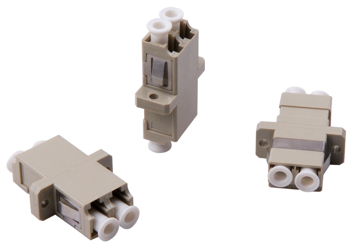 Fiber optic adapter LC/PC DX