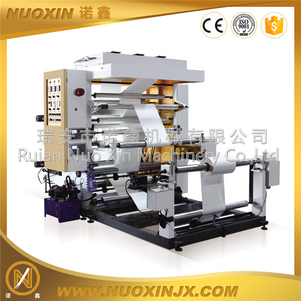 2 colour flexogrphic printing machine 