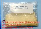 White Powder Anabolic Steroids Testosterone Mestanolone For Male Body Building