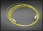 ST / PC - ST / PC Optical Fiber Patch Cord LSZH With Single Mode Fiber Optic Cable