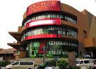 Light Weight Outdoor Mesh Led Screen , Tri Color RGB LED Media Facade For Advertising